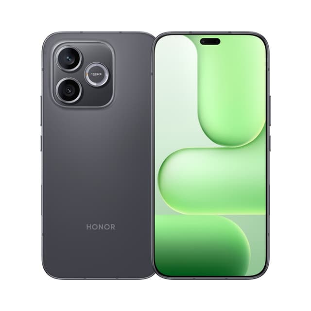 HONOR 600 Lite 8 GB + 128 GB fluweelzwart dual-sim 108 MP ultraheldere camera 6520 mAh accu
