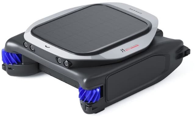 Dreame J1 – Draadloze zwembadrobot op zonnepanelen - automatische zwembadreiniger voor waterlijn en wateroppervlak - 360° dekking - 5 L capaciteit - bediening via app