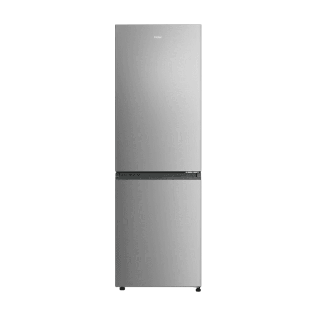 Haier HDPR1618ANPK Vrijstaande koelvriescombinatie – 355 L capaciteit – No Frost-technologie – Energieklasse A – Inox afwerking