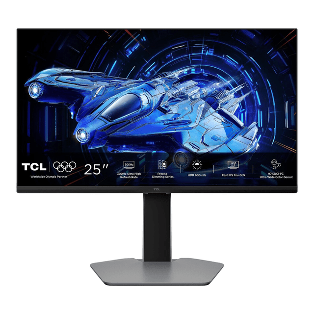 TCL 25G64 25 inch fhd qd-mini led 300hz scherm
