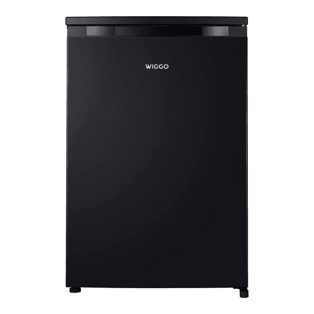Wiggo WFR-TT82D(B) vrijstaande compacte koelkast - 82 L capaciteit - Perfect voor studentenkamer of kantoor - Energieklasse D