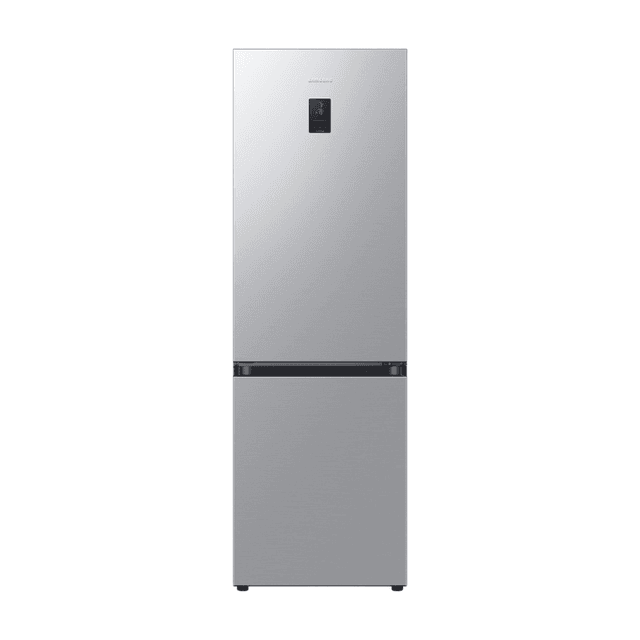 Samsung RB34C671DSA/EF vrijstaande koel-vriescombinatie - 344 liter inhoud - NoFrost-technologie - digitale invertercompressor - zilveren afwerking