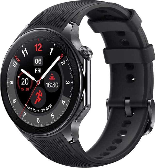 OnePlus Watch 2 47 mm, Black Steel