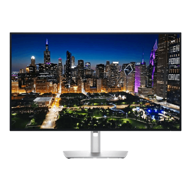 DELL UltraSharp U3225QE computermonitor 80 cm (31,5 inch) 3840 x 2160 pixels 4K Ultra HD LCD zwart, zilver