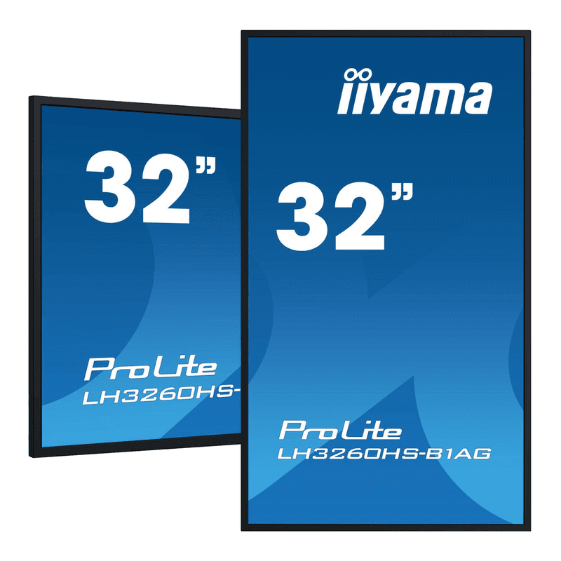iiyama LH3260HS-B1AG professioneel digitaal signage display, 81 cm Full HD, 500 cd/m², met geavanceerde bedienings- en connectiviteitsopties, Android 11, zwart — afbeelding 1