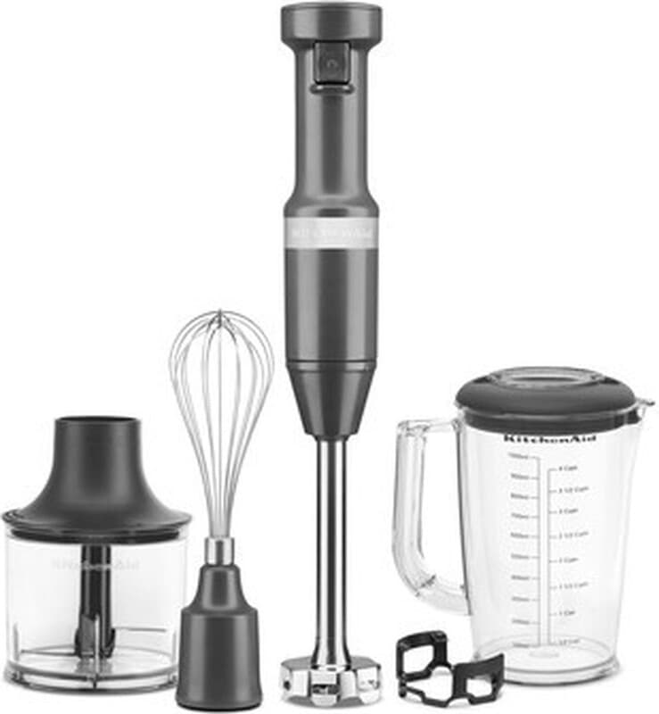 KitchenAid 5KHBV83EDG staafmixer 1 L 180 W grijs — afbeelding 1