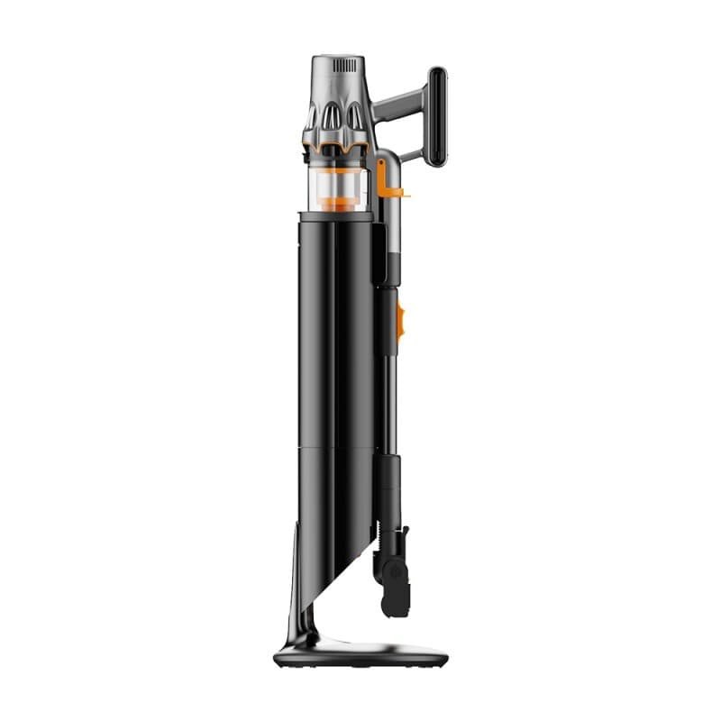 Deerma T50W XT-station, draadloze stofzuiger met slim alles-in-één onderhoudsvrij basisstation, zelfledigend dockingstation met uv-sterilisatie en automatisch opladen, 220 AW extreme zuigkracht, 30 kPa, 590 W borstelloze motor, 18x groene laserstofdetecti — afbeelding 1