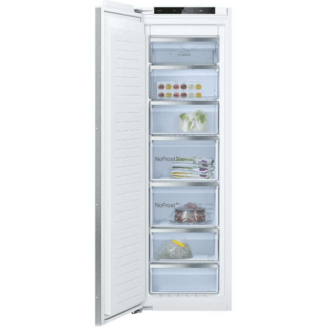 Bosch GIN81ACE0 geïntegreerde vrieskast - NoFrost - SuperFreeze - energiezuinig - LED-verlichting