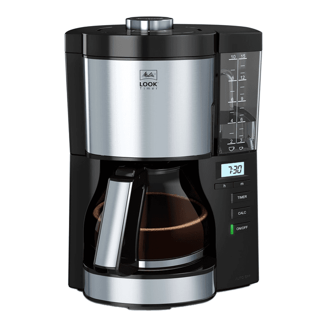 Melitta 1025-08 Look Timer koffiezetapparaat zwart