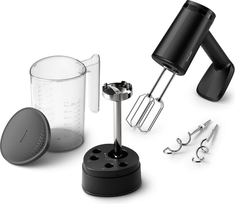 Philips 5000-serie handmixer HR3781/10, 500 W, zwart — afbeelding 1