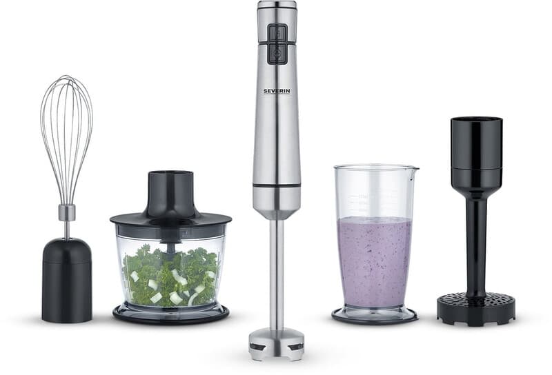 Severin SM 3775 - blender - 800 W zwart/RVS professioneel krachtig — afbeelding 1
