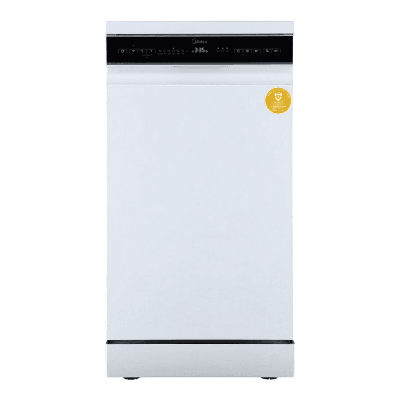 Midea MDWEF1034DW-WE vrijstaande vaatwasser, energieklasse C, 45 cm breed — afbeelding 1