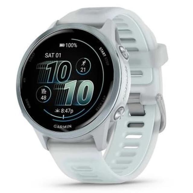 GARMIN Forerunner 570 - 42 mm - Whitestone/Wolkblauw Aluminium