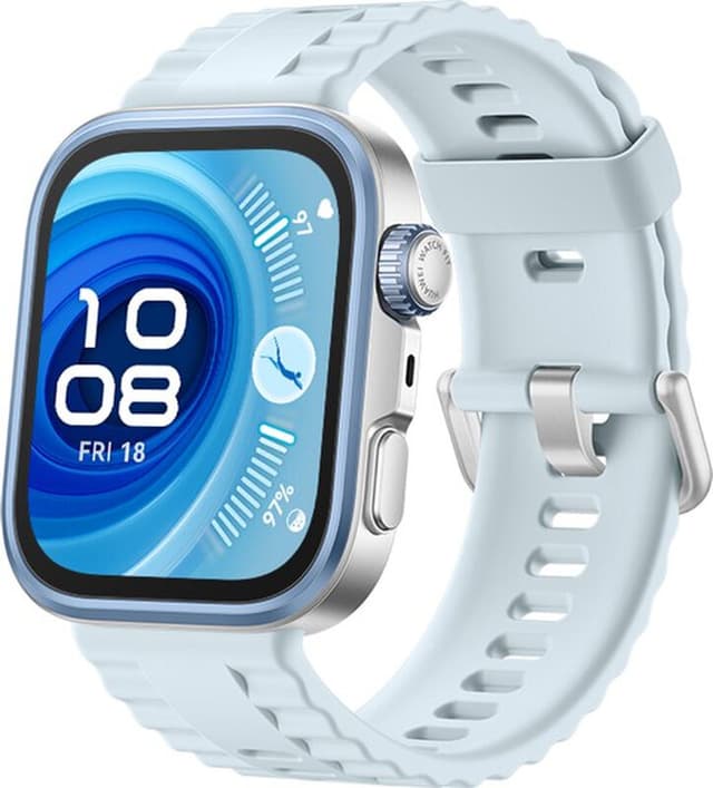 HUAWEI Watch Fit 4 Pro blauwe fluorelastomeer band