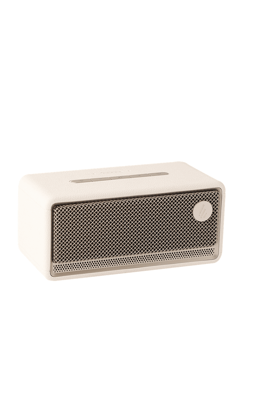 EDIFIER ES300 WLAN & Bluetooth Speaker - 60 W Hi-Res Audio, AirPlay 2, LDAC, 12 h Batterij, Multiroom, USB & AUX, Ambient Verlichting, Houten Behuizing, App-bediening - Premium Draadloze Speaker