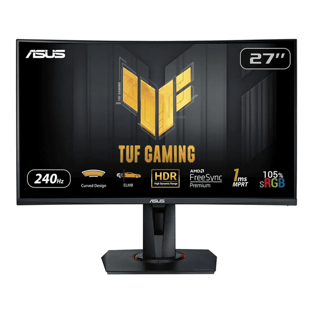 ASUS TUF Gaming VG27VQM computermonitor 68,6 cm (27") 1920 x 1080 pixels full hd led zwart