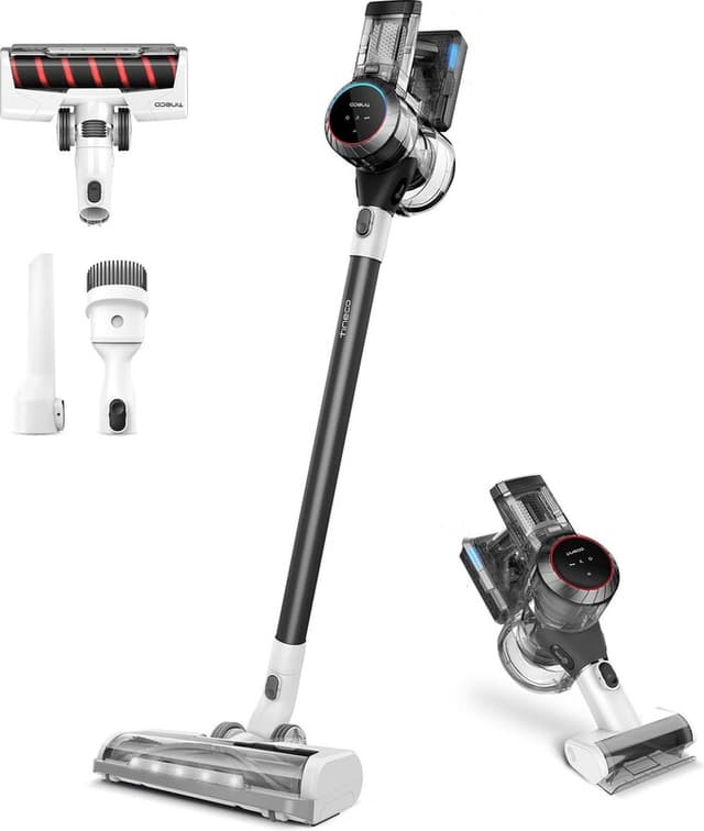 Tineco Steelstofzuiger PURE ONE S11 Tango 450W Oplaadbaar Smart 21,6V Levensduur Batterij 40 minuten PURE ONE S11