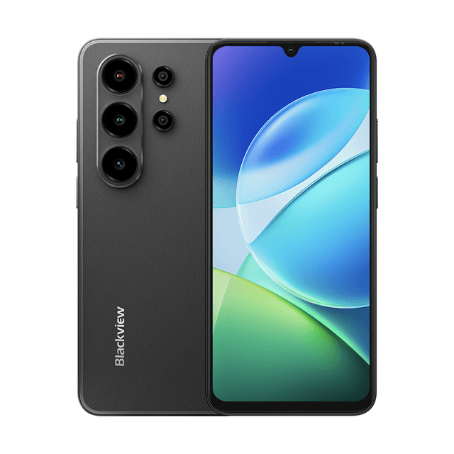 Blackview WAVE 10C simlockvrije smartphone, 6,88" HD+ IPS Android 16, 4 GB RAM + 12 GB virtuele uitbreiding (totaal 16 GB), 128 GB/1 TB opslag, 32 MP + 13 MP, 5000 mAh, 4G dual SIM, Face ID/GPS/OTG/3,5 mm, 2 jaar garantie