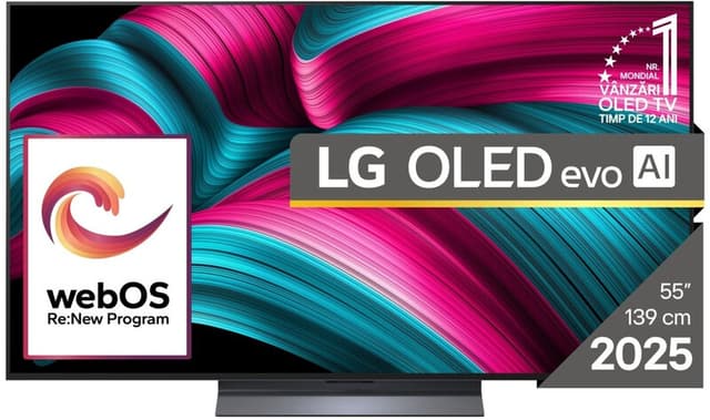 LG smart tv | OLED55C51LA | 55" | 140 cm | 4K UHD (2160p) | webOS