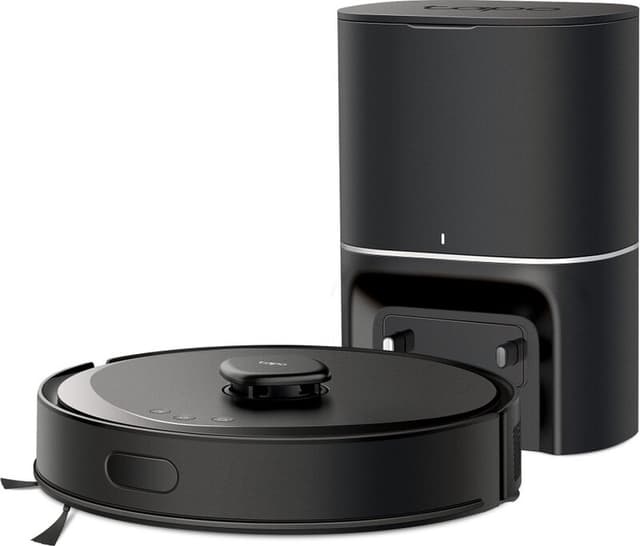 tapo RV30 Max Plus robotstofzuiger met dweilfunctie - automatische leegstation - 5300 Pa - LiDAR + IMU