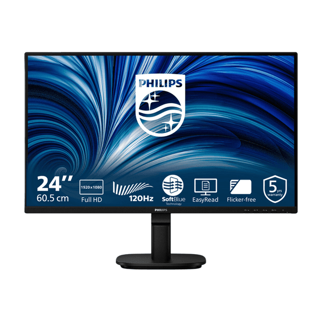 Philips 2000-serie 24B2N2200/00 computermonitor 60,5 cm (23,8") 1920 x 1080 pixels Full HD LCD Zwart