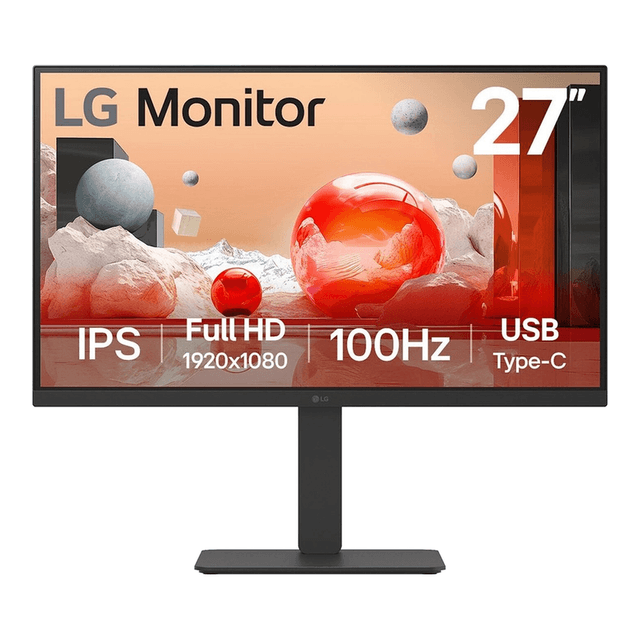 LG 27BA750-B computermonitor 68,6 cm (27") 1920 x 1080 pixels Full HD LCD zwart