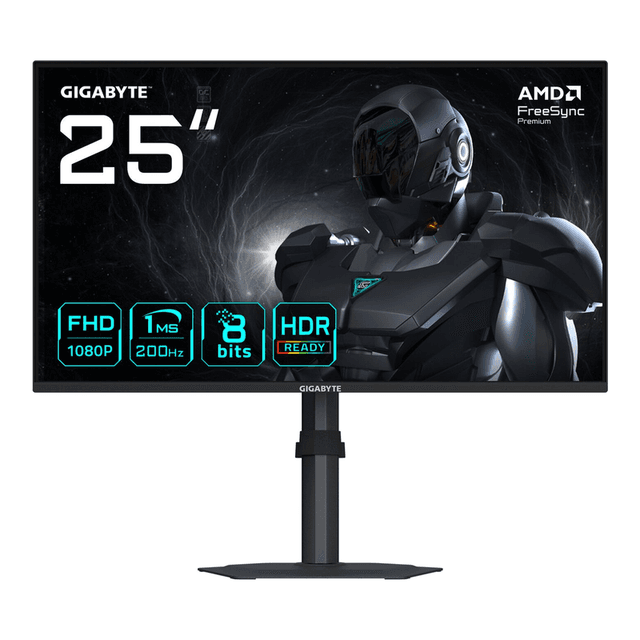 Gigabyte G25F2 monitor 62,2 cm, 1920 x 1080 pixels, Full HD LED, zwart
