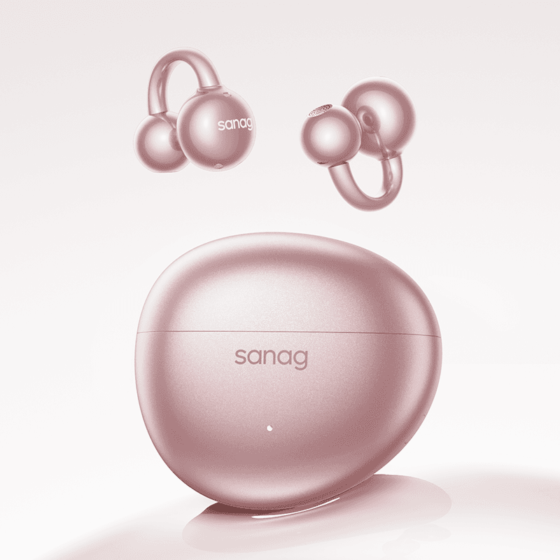 sanag S7S ultragevoelige langdurige sport-over-earkoptelefoon met beengeleiding en Bluetooth met open vertaling via kunstmatige intelligentie — afbeelding 1