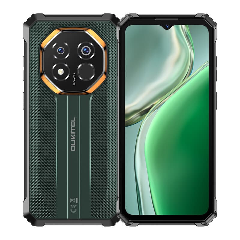 OUKITEL G7(8+256) Groene Robuuste Smartphone 6,52'' HD+ Display 10.600 mAh Grote Batterij 64 MP Camera Android 16 — afbeelding 1