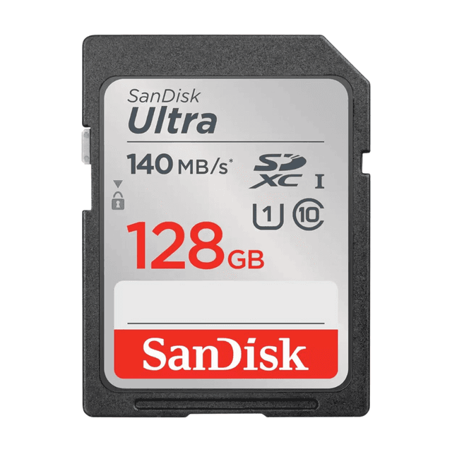 SanDisk Ultra SDXC-kaart – 128 GB