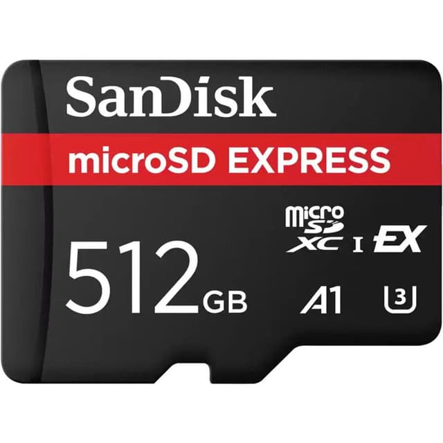 SanDisk Express microSD-kaart – 512 GB