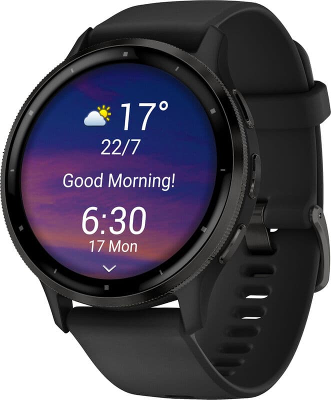 Garmin Venu 3 - smartwatch - 40 mm - Leigrijs/Zwart — afbeelding 1