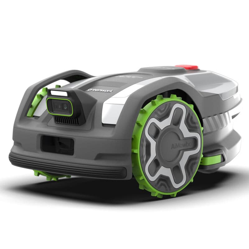 Greenworks AI Mowbot C6 Draadloze Robotmaaier Zonder Begrenzingsdraad, Max. 600 m², RTK-Navigatie, Automatische Mapping, Virtuele Begrenzing, Multi-Zone Bediening, Extreem Stil Bezoek de greenworks Winkel — afbeelding 1