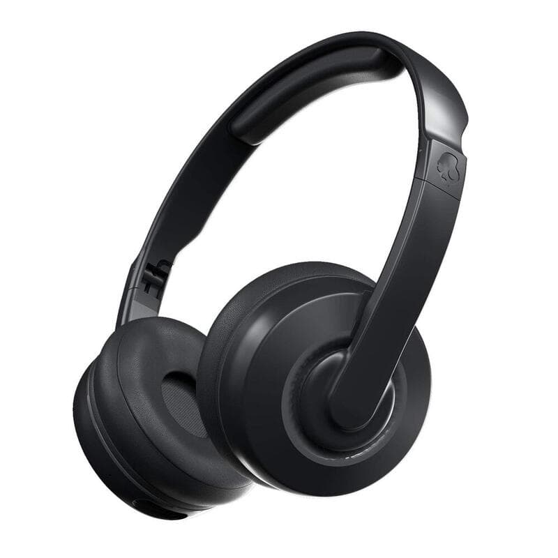 Skullcandy Bluetooth cassette on-ear draadloze koptelefoon - zwart — afbeelding 1