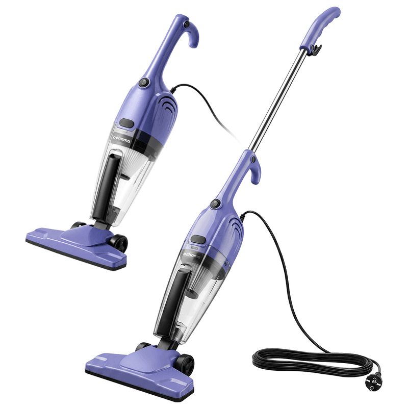ochama bekabelde 2-in-1 steelstofzuiger, 550W hoge zuigkracht, 0,5L zichtbare stofbak, slanke en lichte handstofzuiger, 4,5m netsnoer, ideaal voor huishouden met huisdieren en kleine ruimtes — afbeelding 1