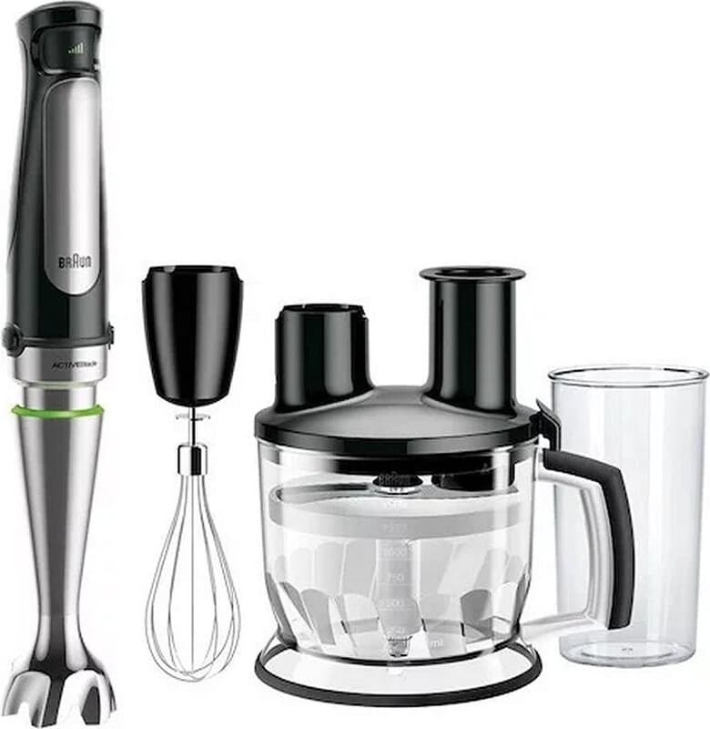 BRAUN MultiQuick 7X MQ7075 staafmixer zilver — afbeelding 1