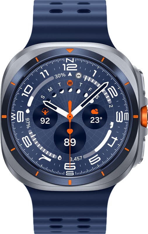 Samsung Galaxy Watch Ultra 47 mm (2025) - LTE-smartwatch Titanium Blue
