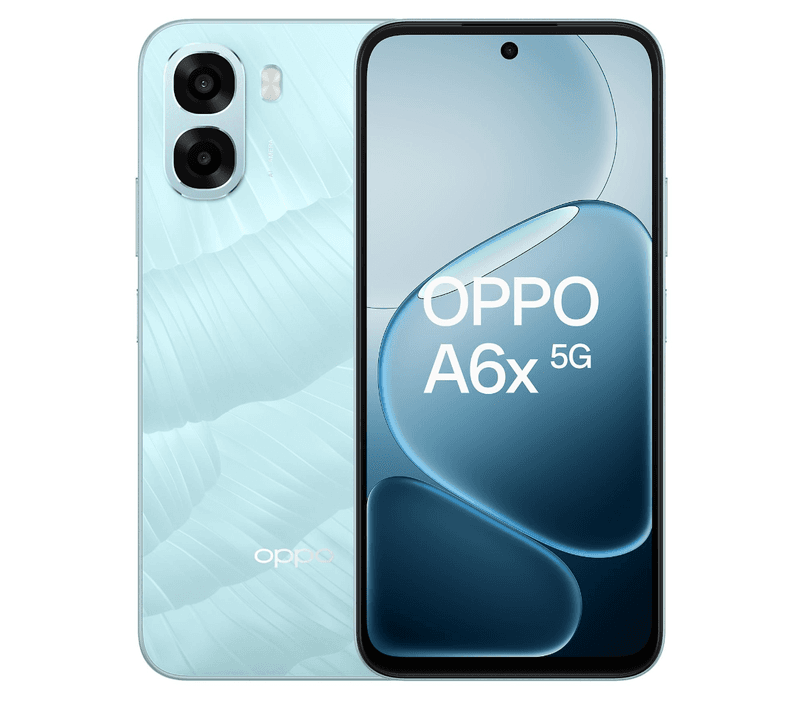 OPPO A6x 128GB Ice Blue 5G — afbeelding 1