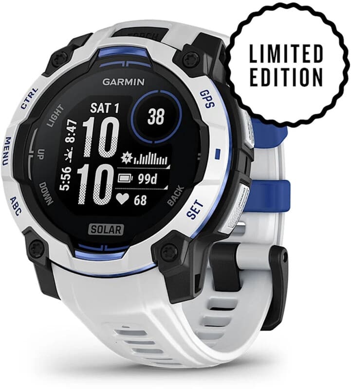 GARMIN Instinct 3 Solar - Smartwatch - 50mm - SuperNova Limited Edition - Zwart met whitestone — afbeelding 1