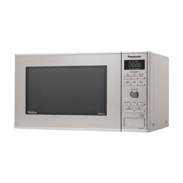 Panasonic NN-GD37HSGTG magnetron-combinatieoven - 32 liter inhoud - vlak ontwerp - grill en hetelucht - roestvrij staal