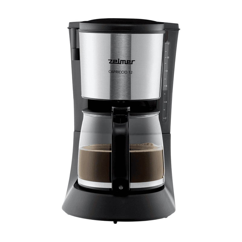 Zelmer ZCM1200 Capriccio koffiezetapparaat zilver-zwart — afbeelding 1