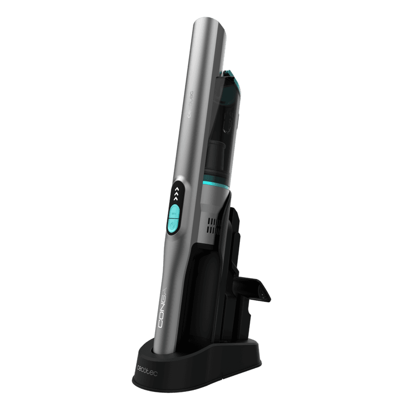 Cecotec Conga Rockstar Micro+ Turbo Handheld Vacuum Cleaner - 210W Digital Brushless Motor, 20kPa Suction, 40 Min Runtime, Cordless Hand Vac with Motorized Mattress & Upholstery Nozzle for Home & Car — afbeelding 1