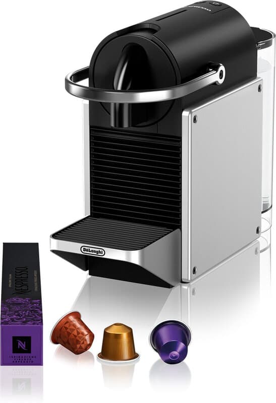 Nespresso Original, De'Longhi EN127.S Pixie, Espressomachine voor één kopje, Koffiemachine met capsules, 0,7 Liter - Zilver — afbeelding 1