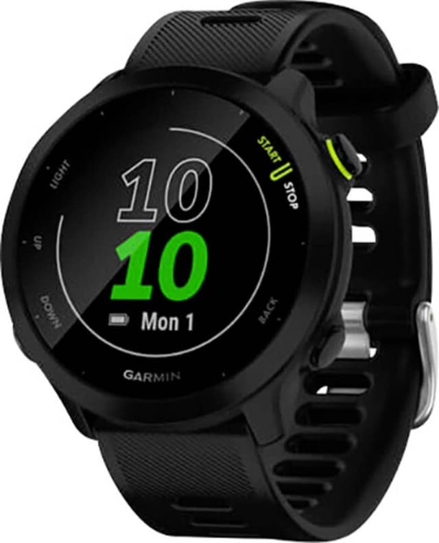 Garmin Forerunner 55 - Sporthorloge met GPS-tracker - Geschikt voor hardlopen - 42 mm - Zwart