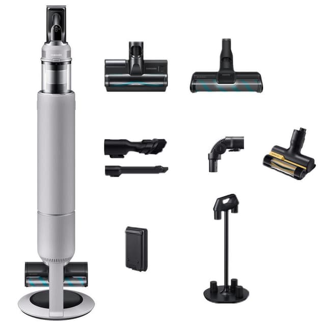 Samsung VS80F28EFP 2-in-1 stofzuiger, droge HEPA, microzakloos, 0,5 L, 770 W, grijs, 2,2 Ah