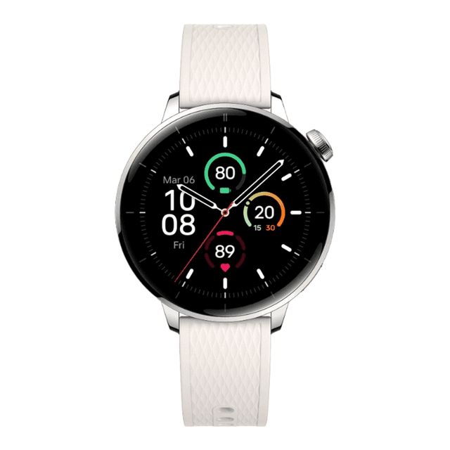 OnePlus Watch 3 43 mm, zilver