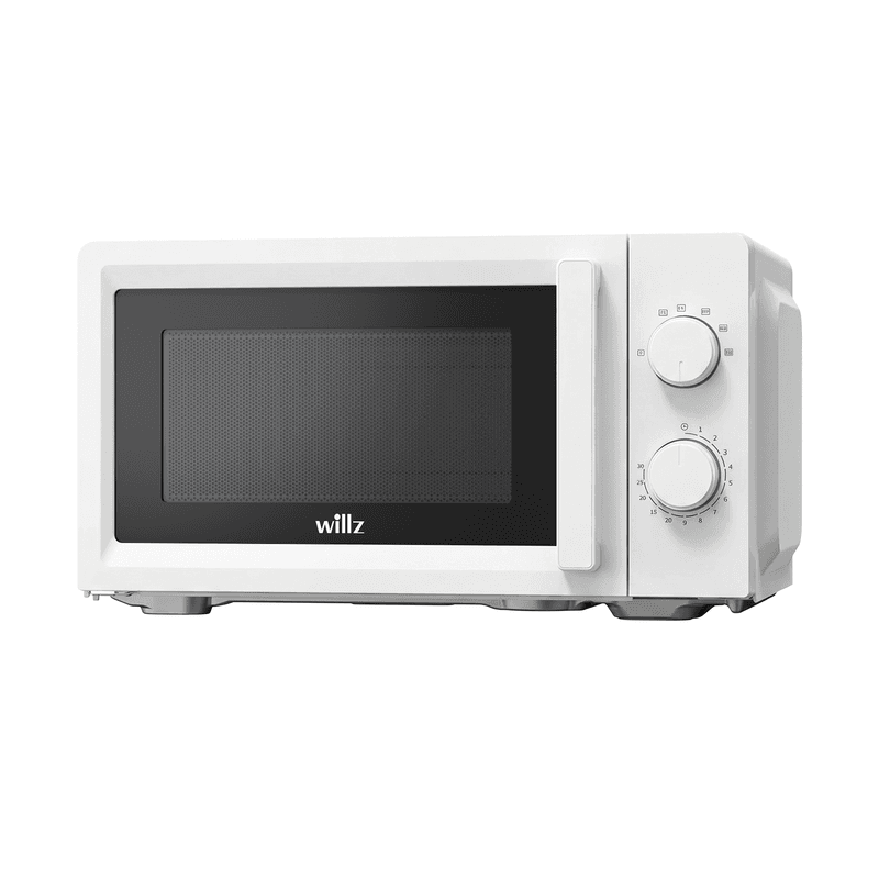 Galanz 20 L compacte vierkante magnetron geschikt voor huurappartementen & studentenkamers, energiebesparende magnetron met laag vermogen met eenvoudige bediening voor ouderen/kinderen, type stekker (230), geschikt voor kleine ruimtes, verwarmingsapparaat — afbeelding 1