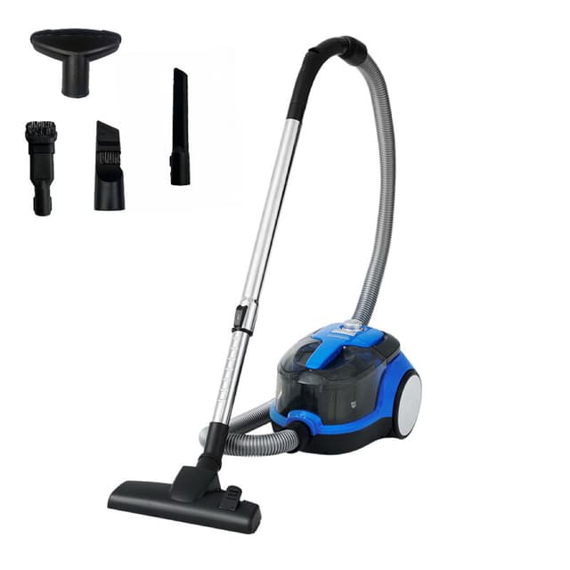 ochama Stofzuiger met Snoer 800W, Zakloze Stofzuiger met 17.5 kPa Zuigkracht, Automatisch Snoeroprolsysteem, 1.1L Stofreservoir, Wasbaar Filter, Sterke Zuigkracht