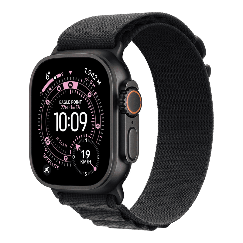 Apple Watch Ultra 3, Alpine Band L, Zwart (Zwart) — afbeelding 1