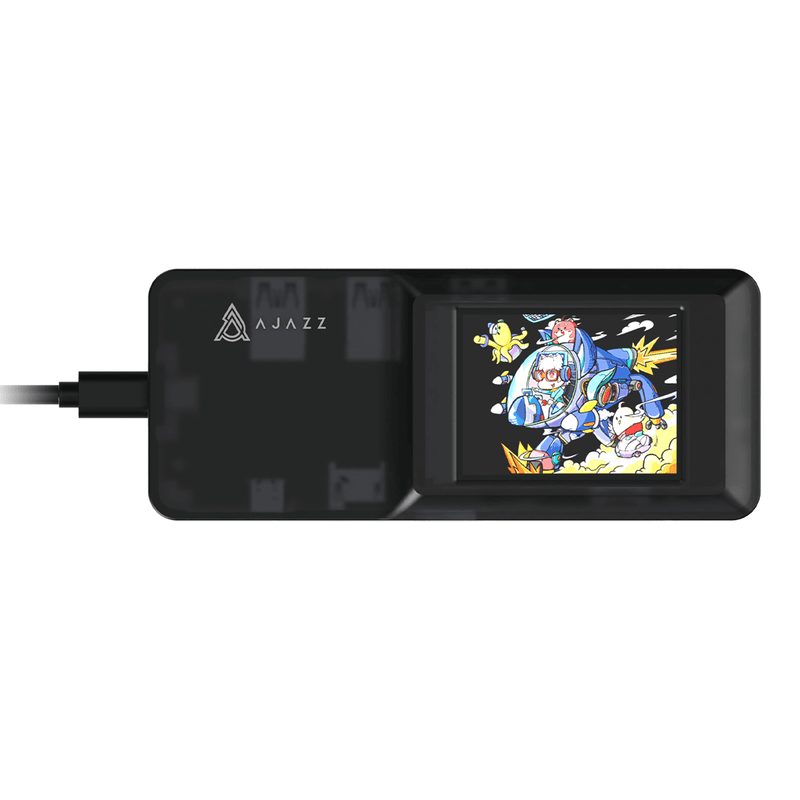 AJAZZ AKP01E Visualisatie Hub 8-in-1 Uitbreidingsstation Desktop Assistent Kantoor Visualisatie 4K HD Projectie TF/SD Dubbele Kaartsleuf USB-C Poort Aansluiting Geschikt Voor Self Media Live Kantoor Games Meerdere Scenario's — afbeelding 1